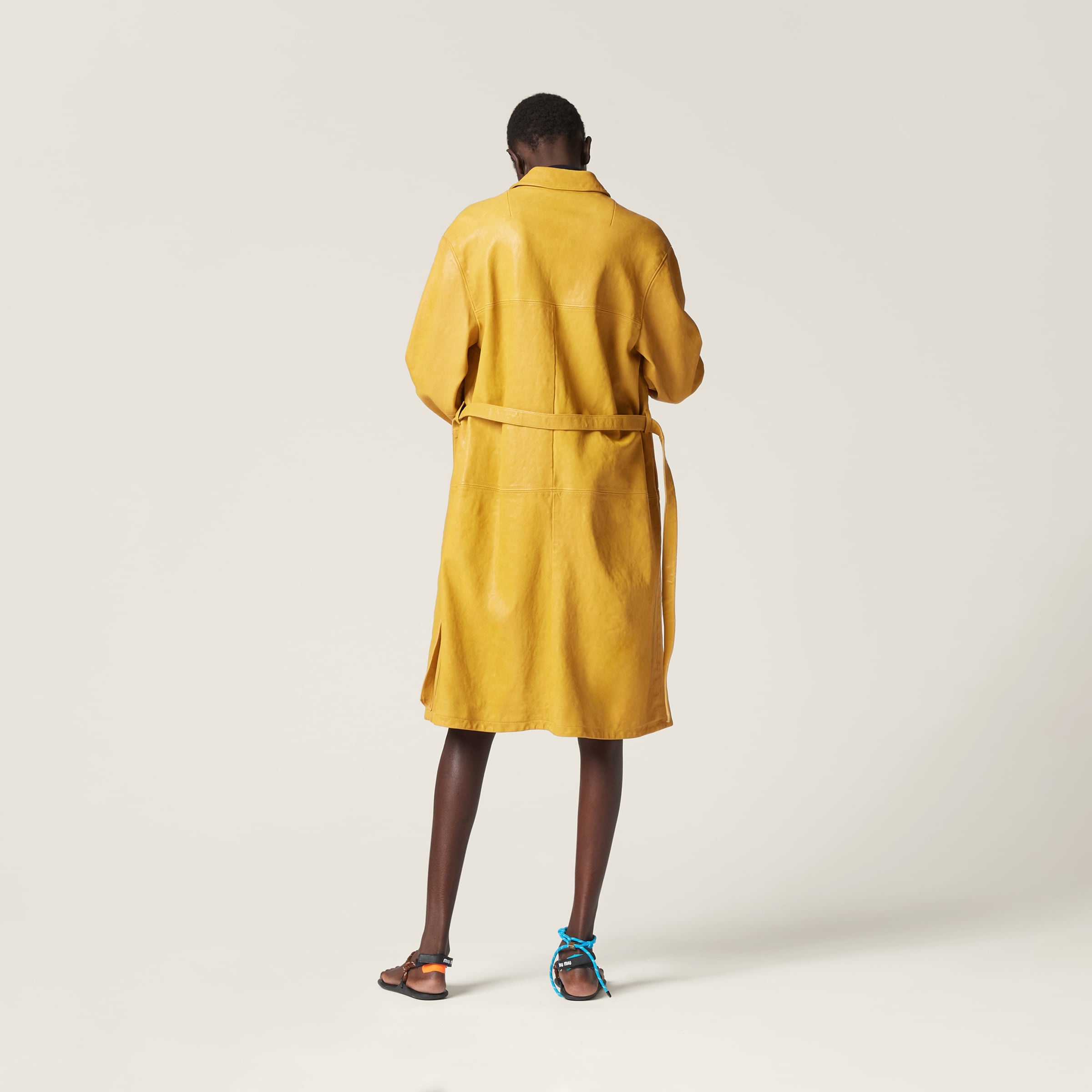 Nappa leather coat - 3