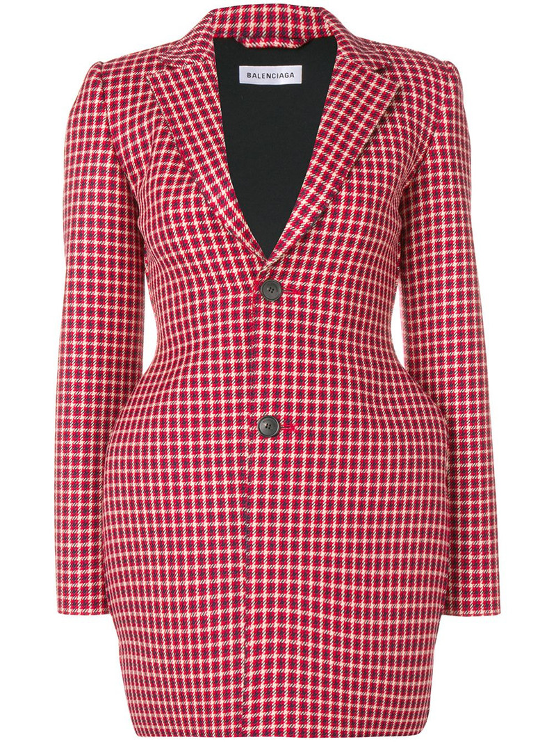 3D houndstooth jacket 1