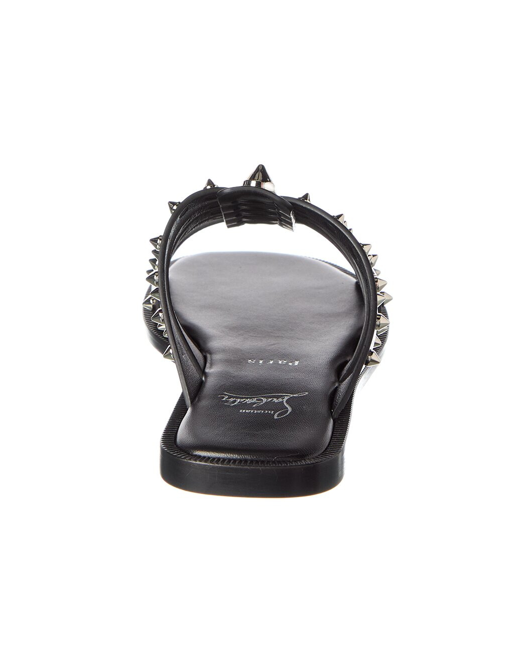 Christian Louboutin Charja Spike Leather Sandal - 3