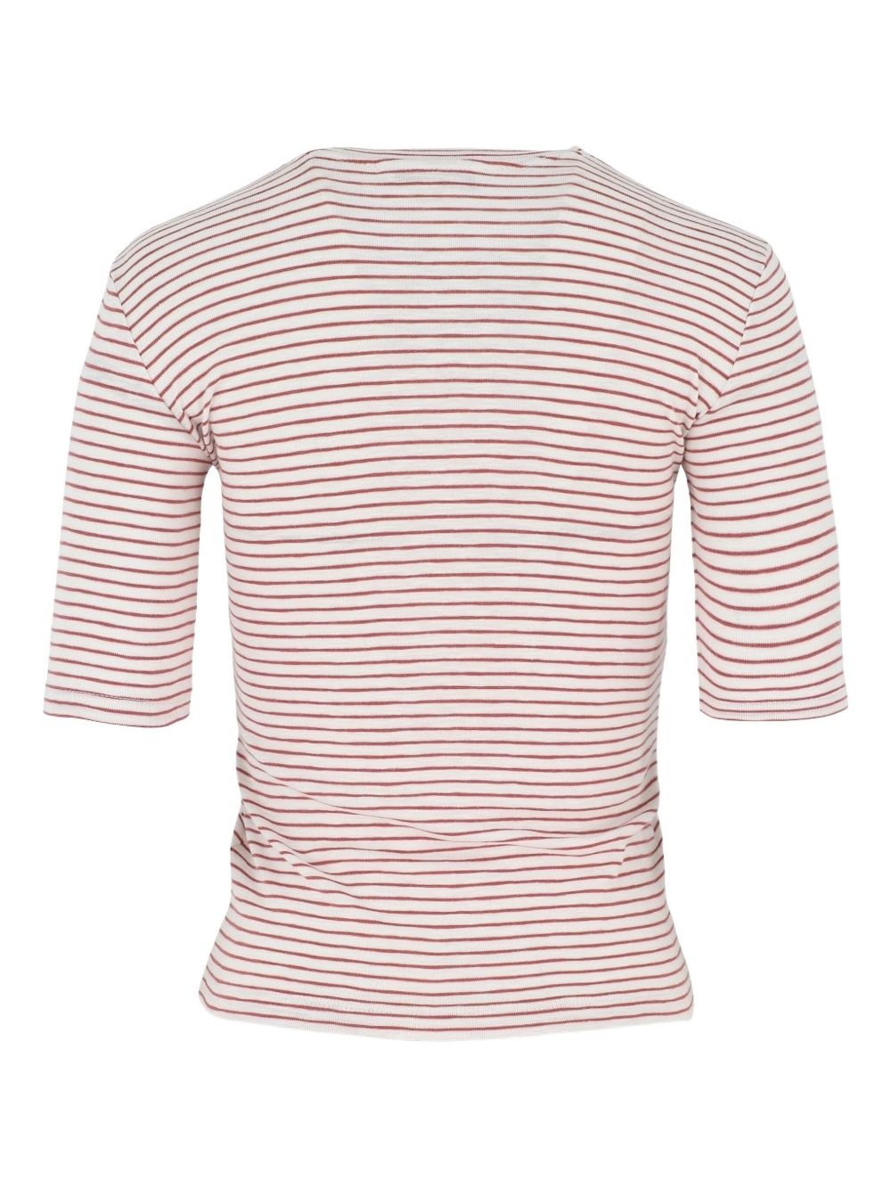 striped crew-neck T-shirt - 2