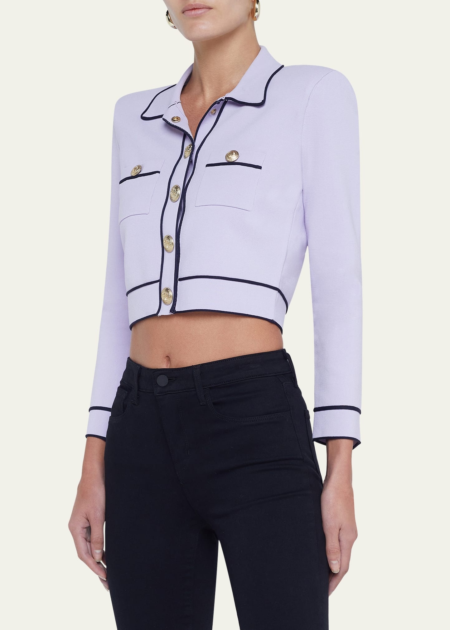 Neo Cropped Cardigan - 4