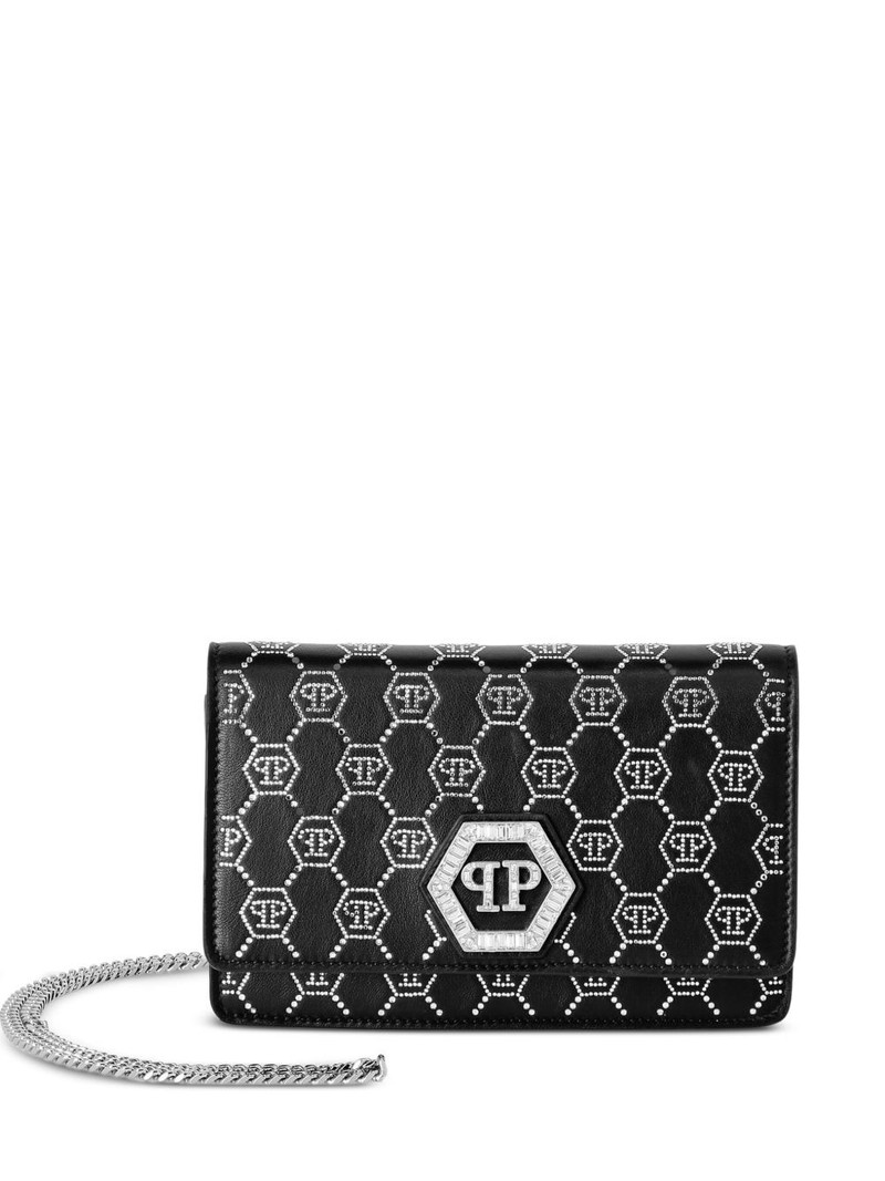 monogram chain-strap shoulder bag 1