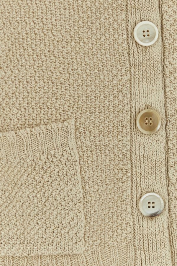 Beige hemp cardigan - 3