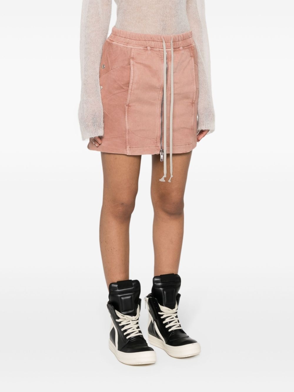 Rick Owens DRKSHDW Babel denim mini skirt | farfetch | REVERSIBLE