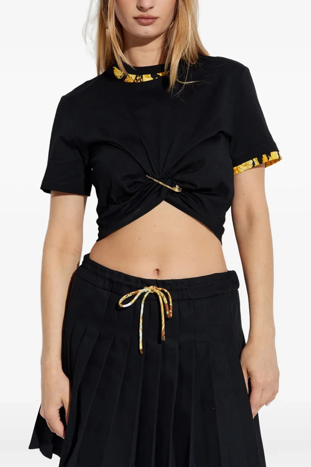'Barocco' double layer T-shirt - 2