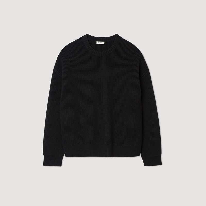 RIB KNIT SWEATER 1