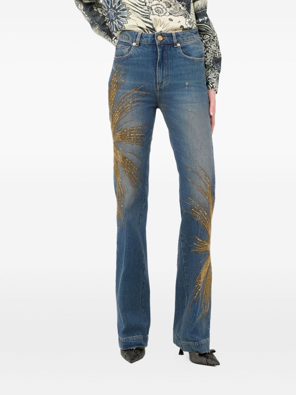 straight-leg jeans - 3