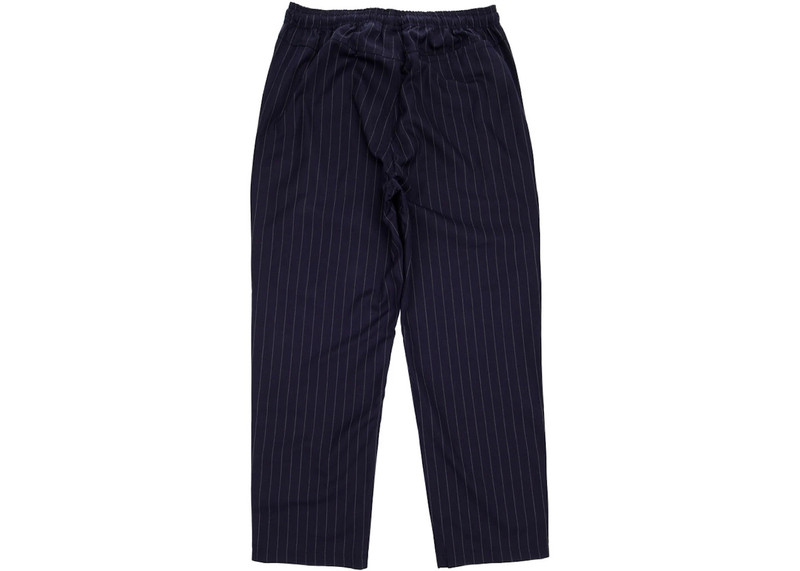 Stüssy Stussy x CDG Pin Striped Beach Pant Navy outlook