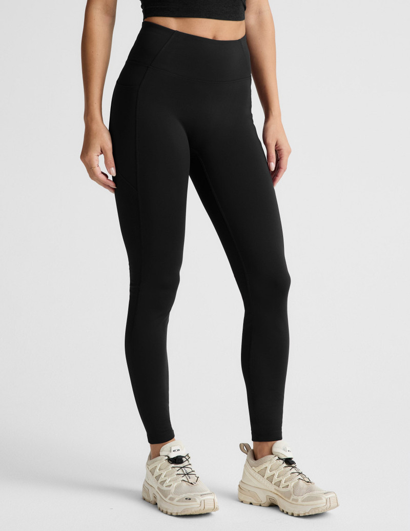 BEYOND YOGA Pacer Fleece-Backed Zip Pocket Full Length Legging outlook