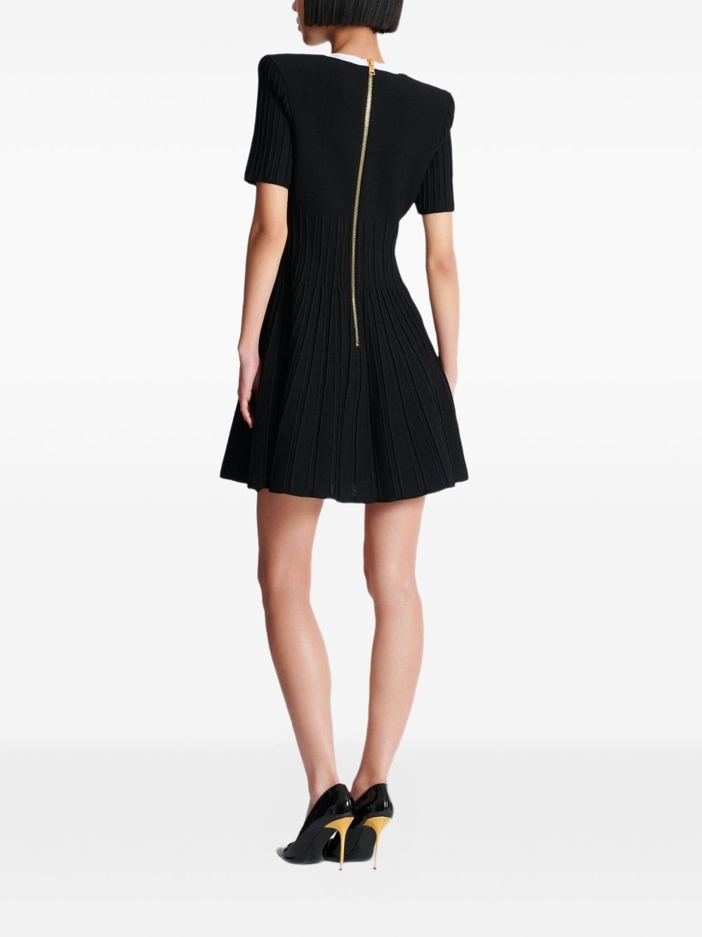 knitted mini dres - 4