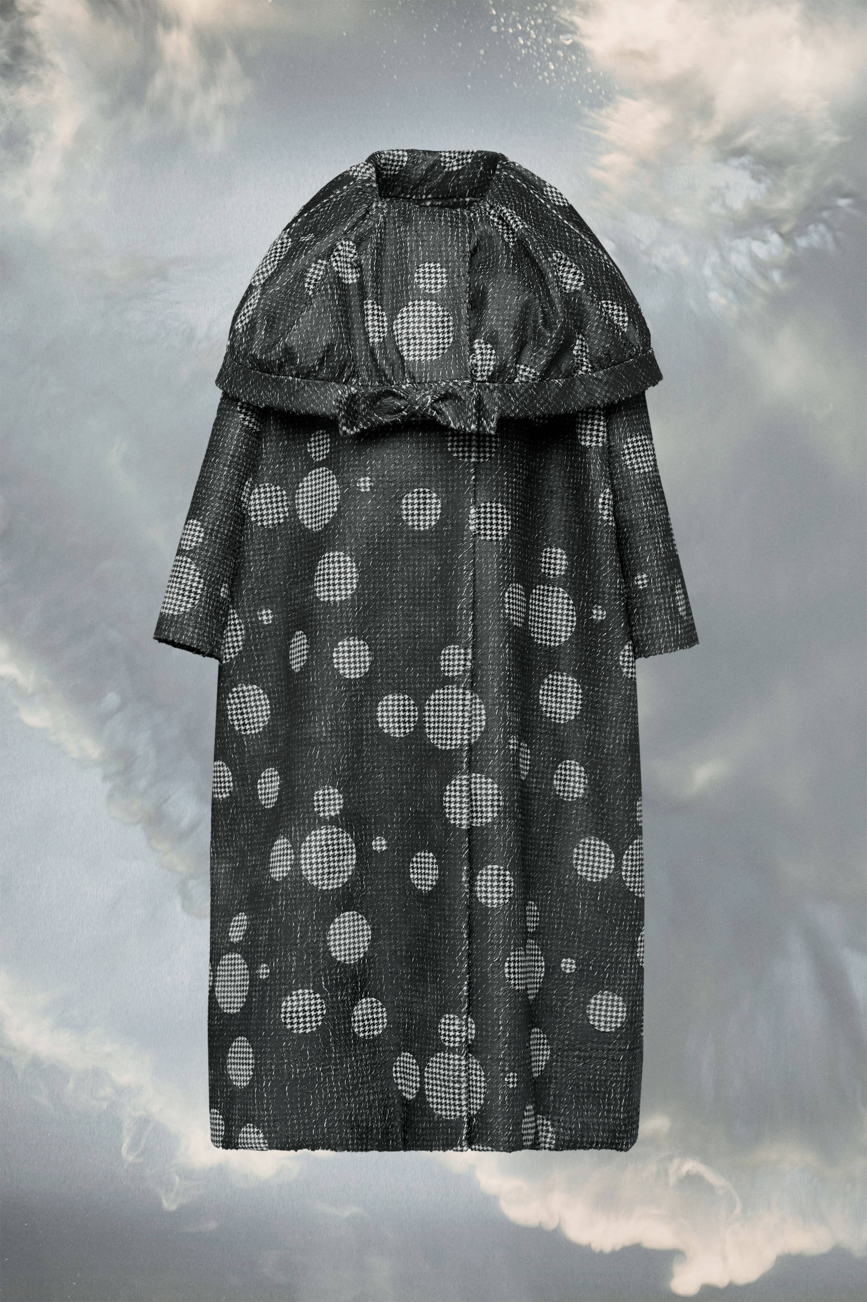 Printed velvet coat - 2