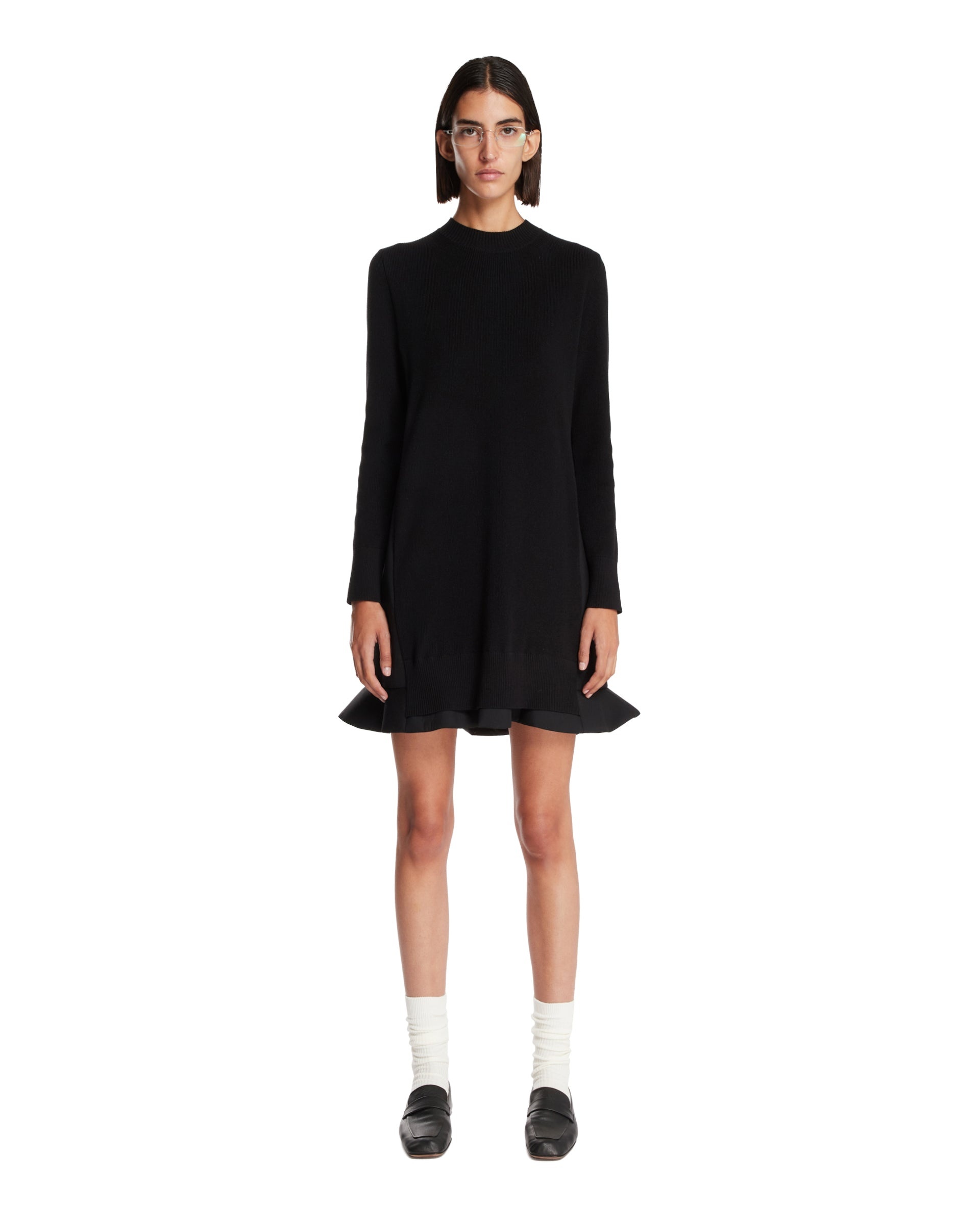 Black Flared Dress - 1