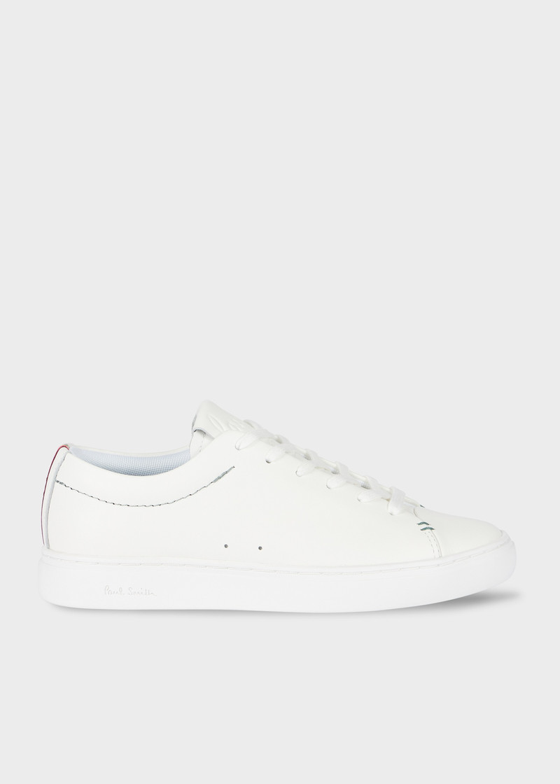Women's White 'Leanne' Nubuck Trainers 1