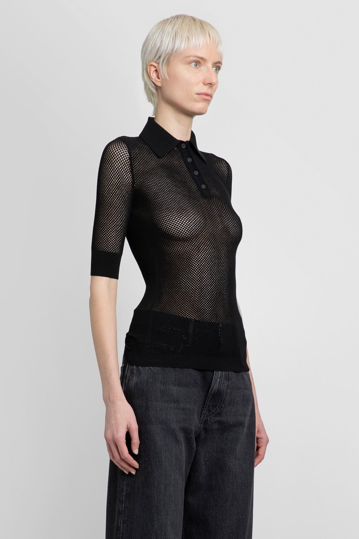 OFF-WHITE WOMAN BLACK T-SHIRTS - 2