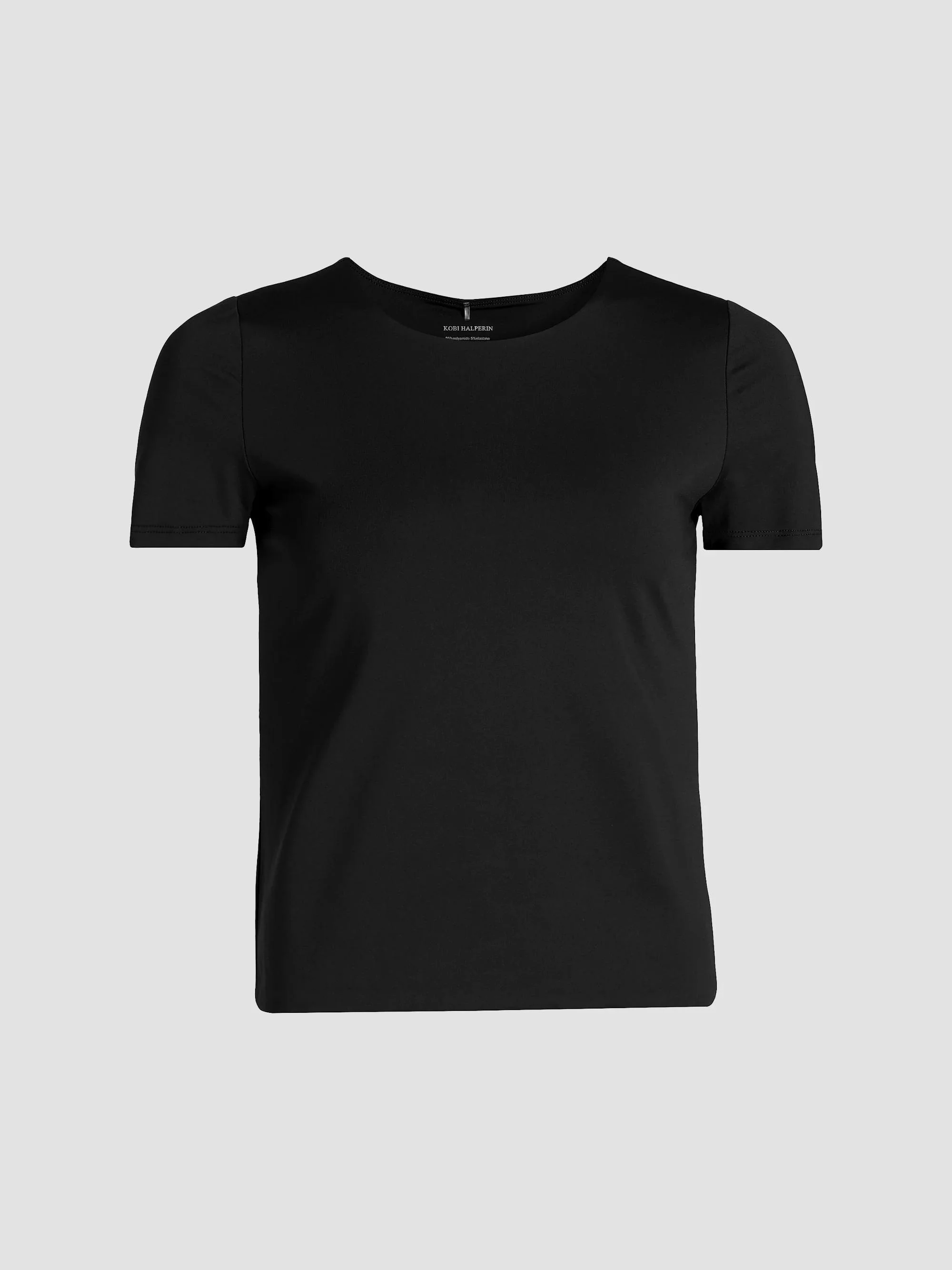 Women's Rhianna Matte Jersey T-Shirt - Black - 1