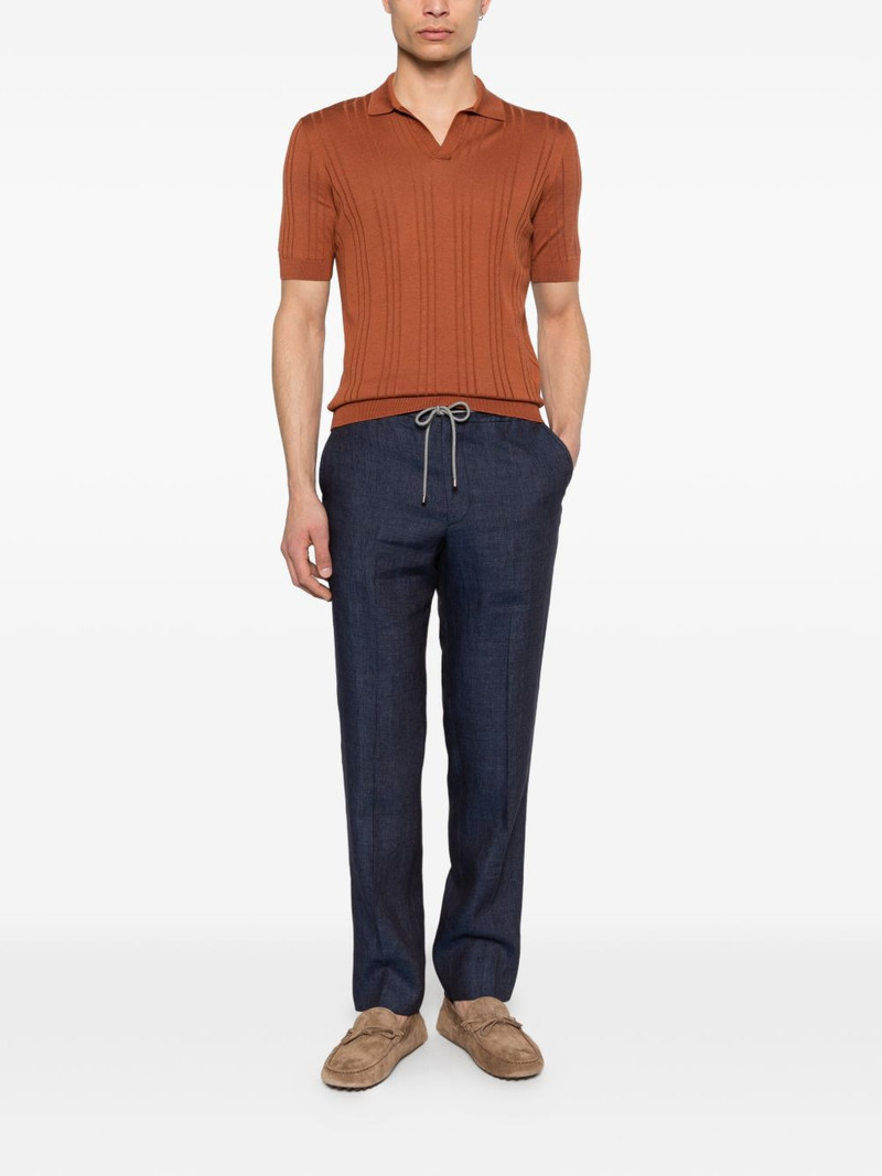 CORNELIANI drawstring trousers outlook