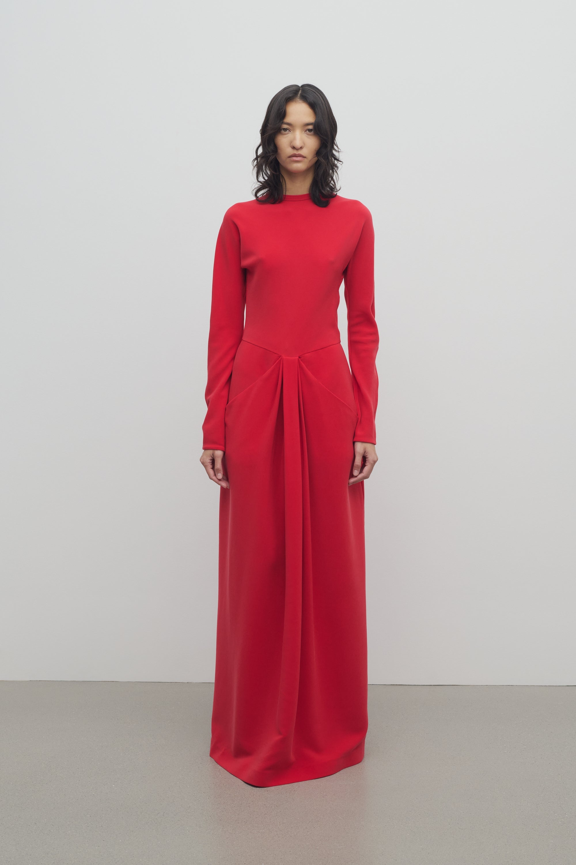 Anselm Dress in Cupro - 3