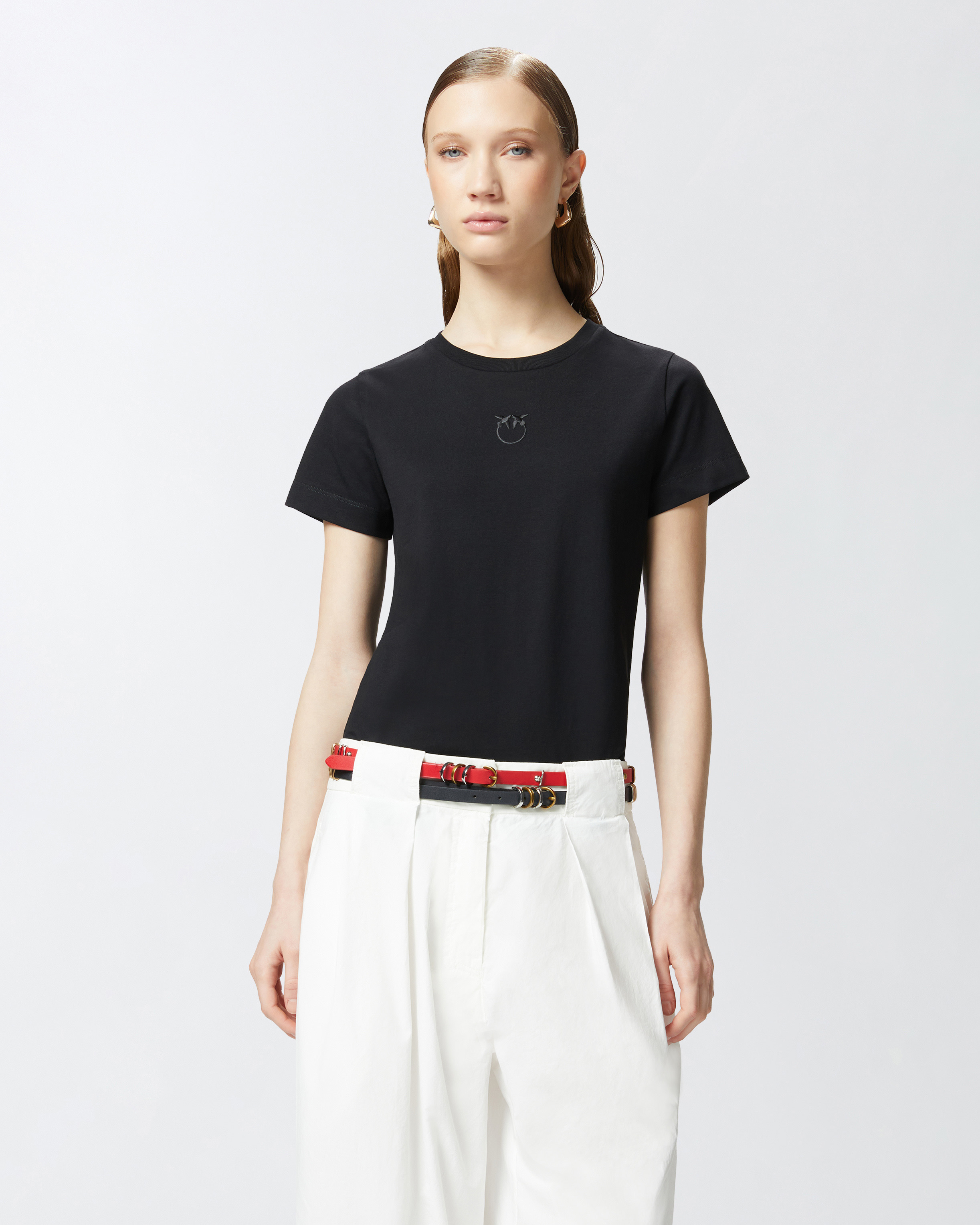 SHORT-SLEEVED T-SHIRT WITH EMBROIDERED LOGO - 2