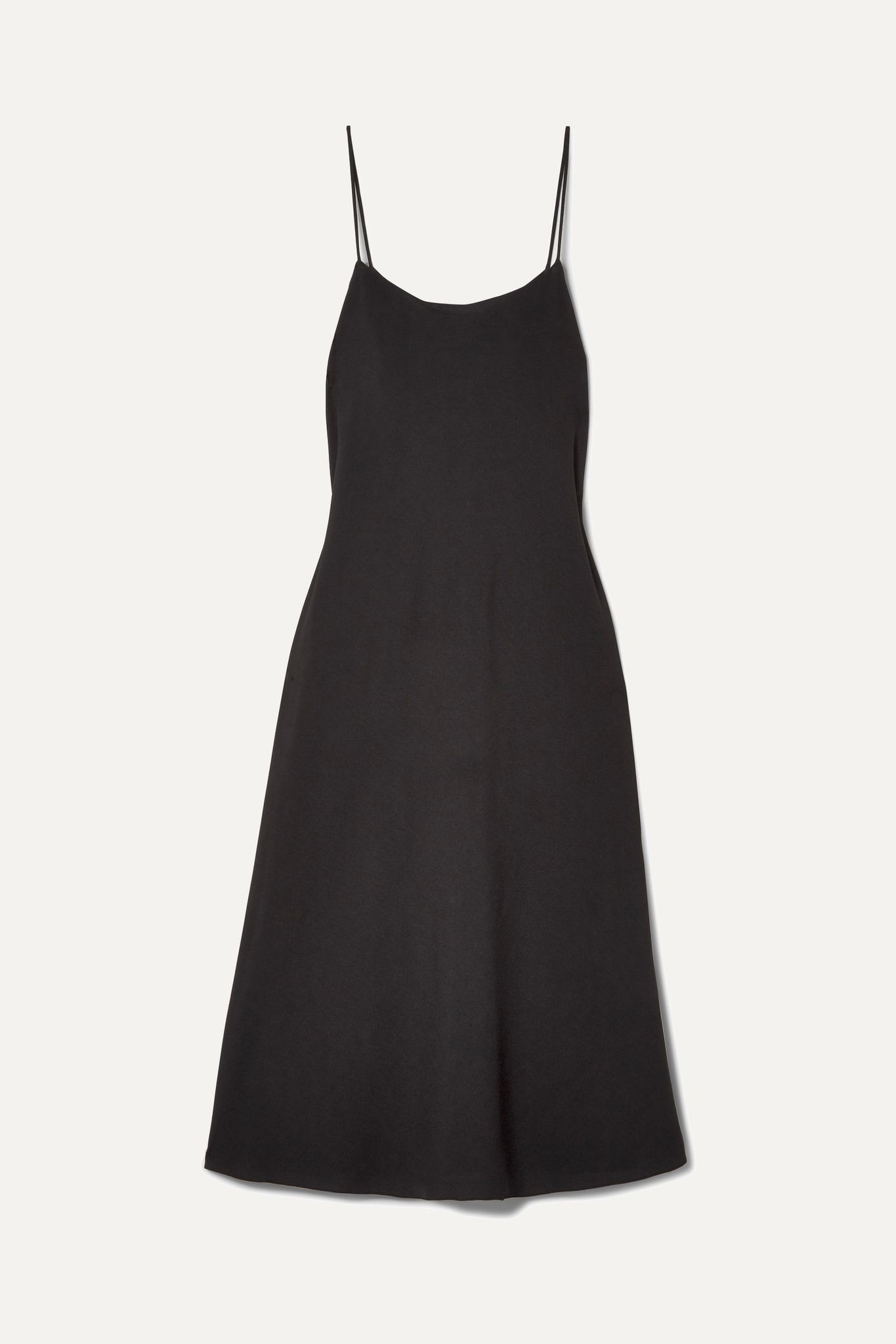 Gibbons crepe de chine midi dress - 1