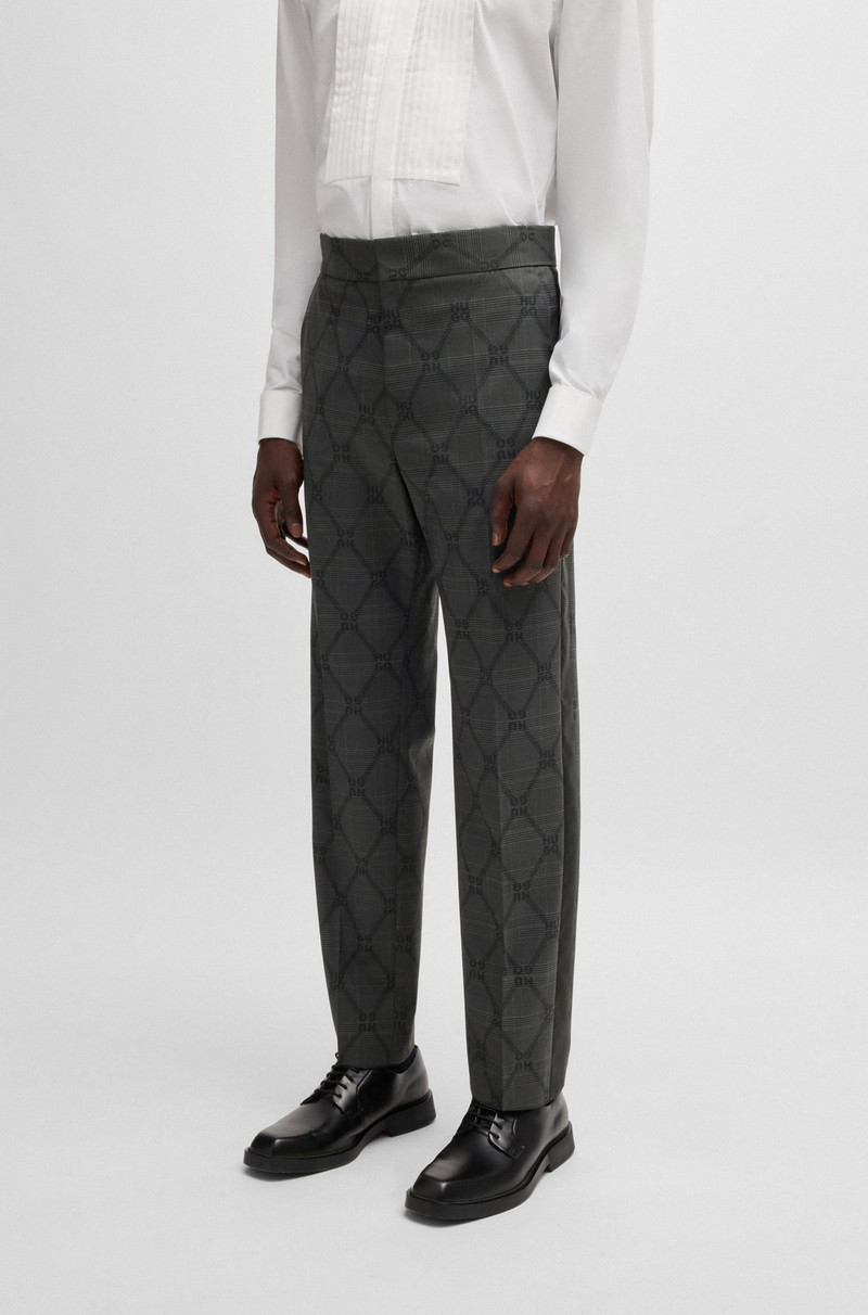 MODERN-FIT TUXEDO IN CHAIN-PRINT TWILL 6