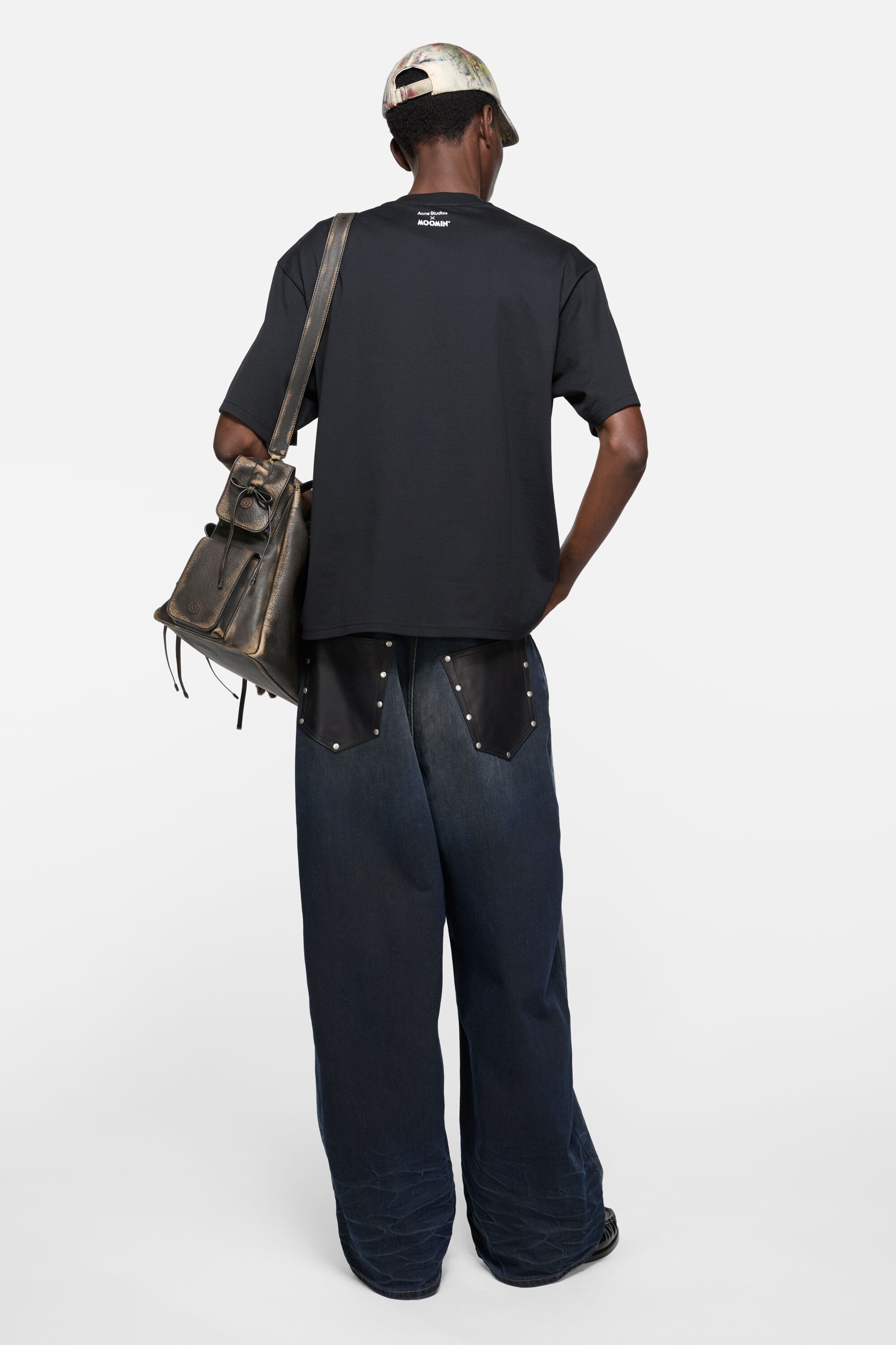 T-shirt - Acne Studios x Moomin - Black - 3