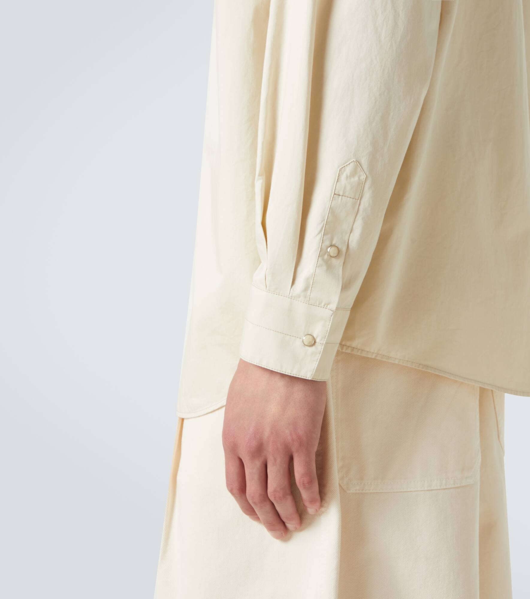 Cotton satin Western shirt - 6