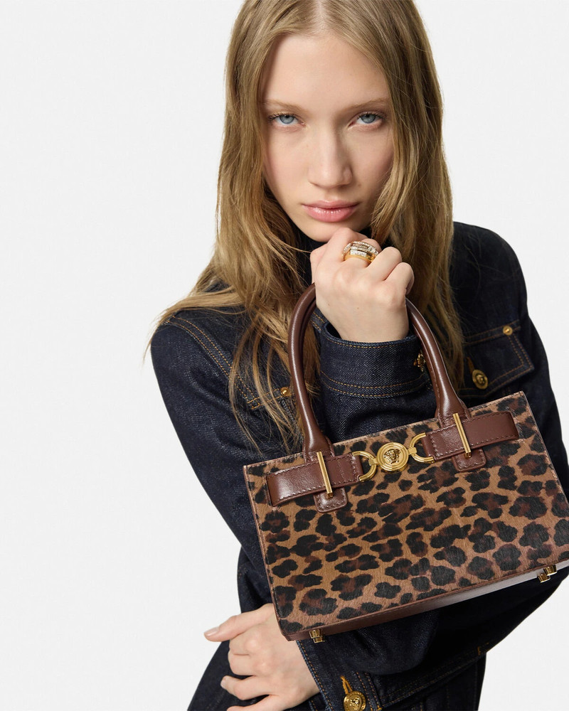 Leopard Medusa '95 Small Tote Bag 3