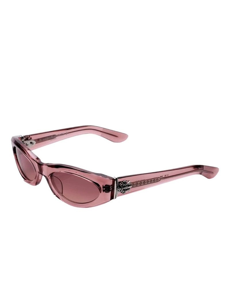 Chrome Hearts cat-eye frame sunglasses outlook