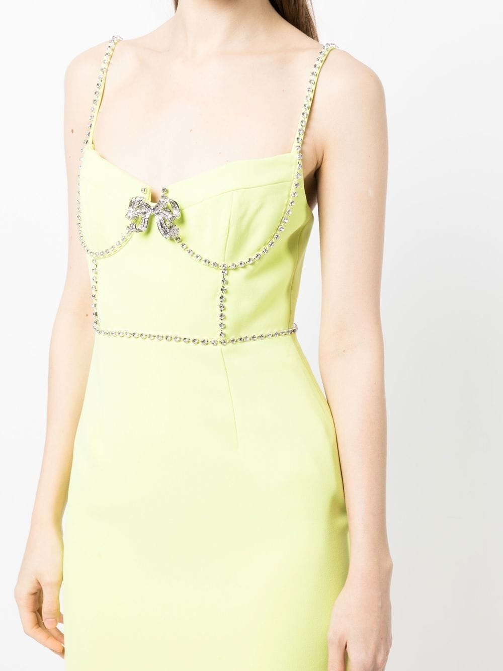 rhinestone-embellished midi-dress - 5
