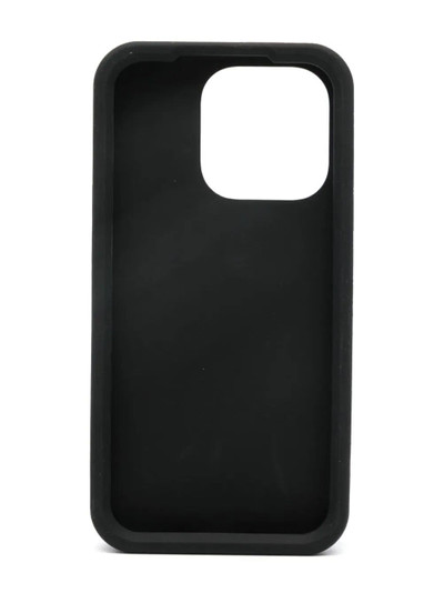 Dolce & Gabbana Rubber iphone 14 pro cover with dg logo outlook