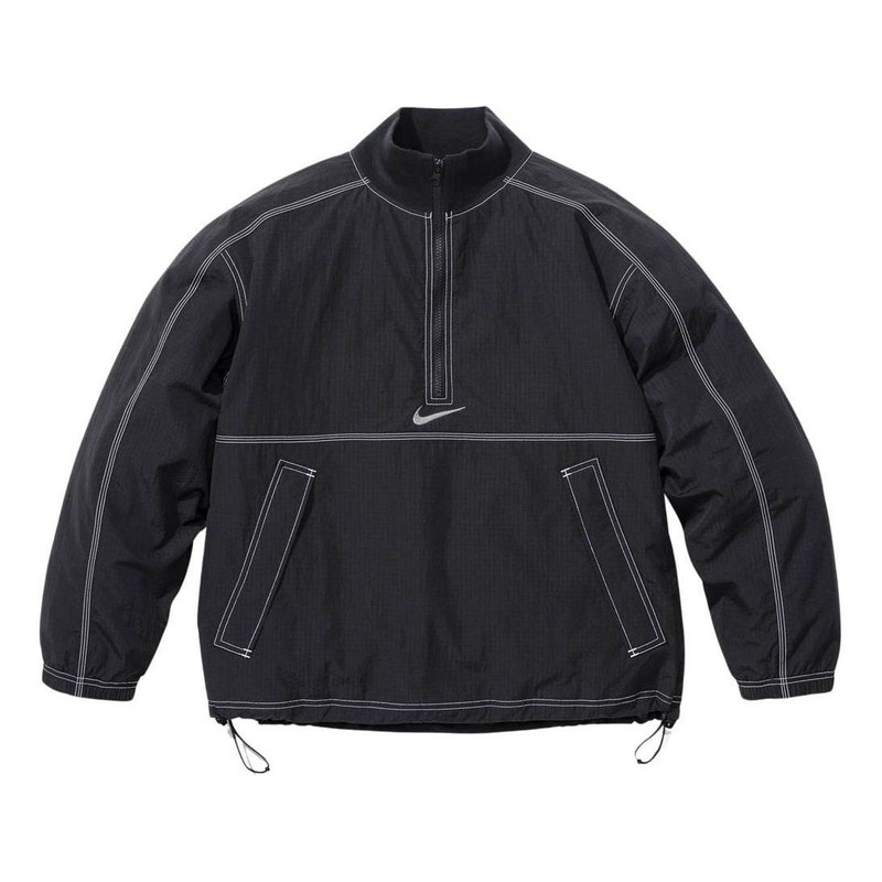 Supreme x Nike Ripstop Pullover 'Black White' SUP-SS24-160 - 1