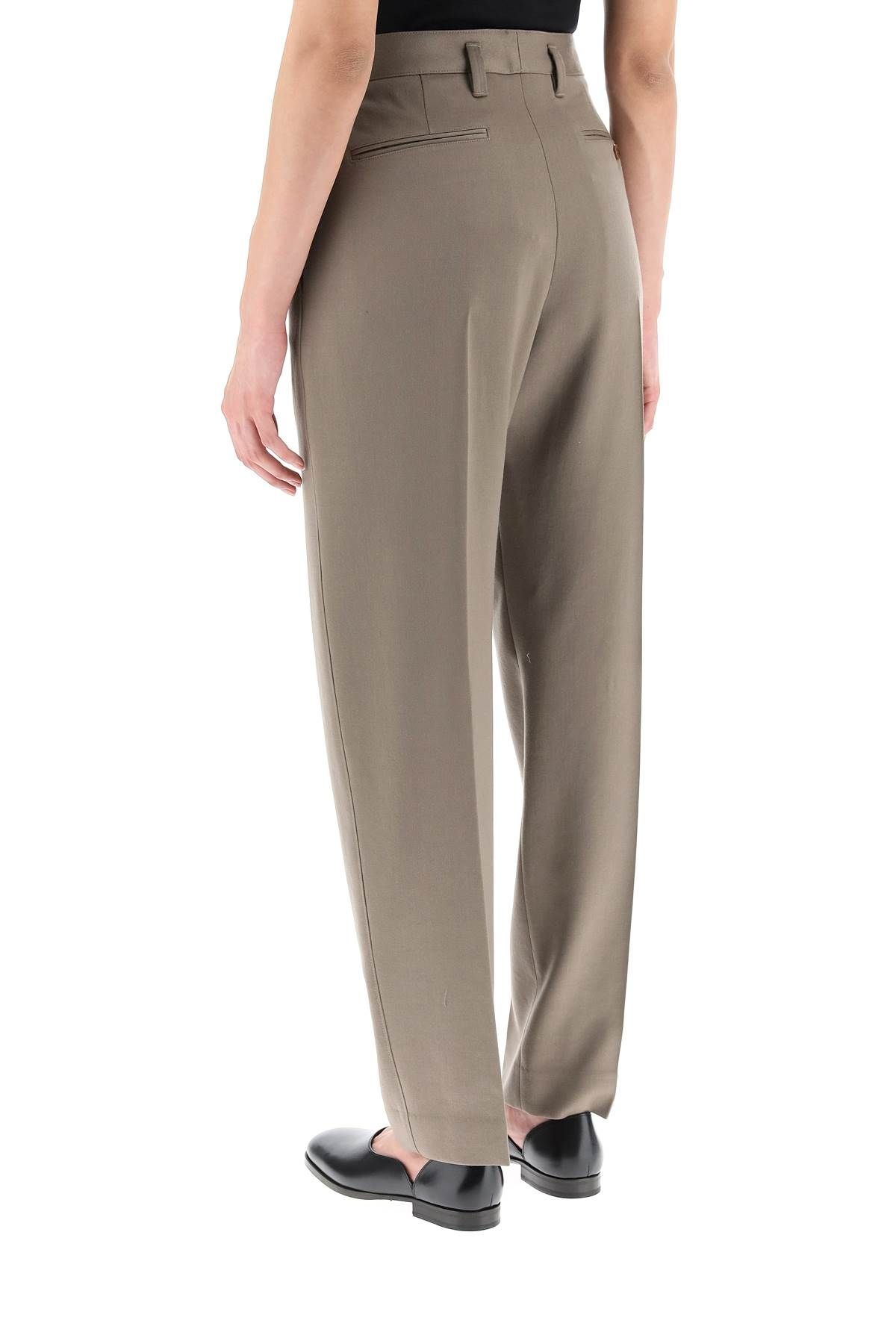 LIGHT WOOL SUIT PANTS - 4