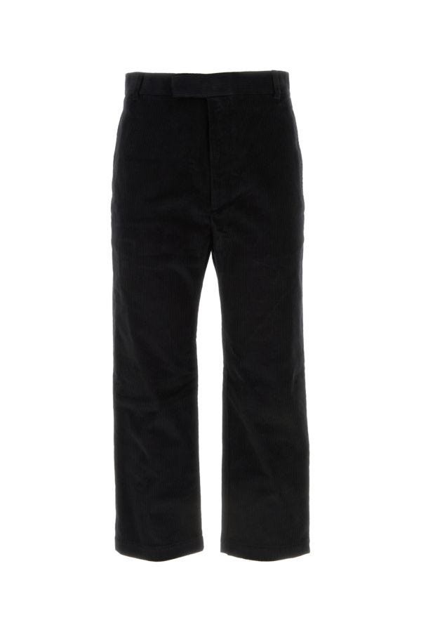 Thom Browne Man Black Corduroy Pant - 1