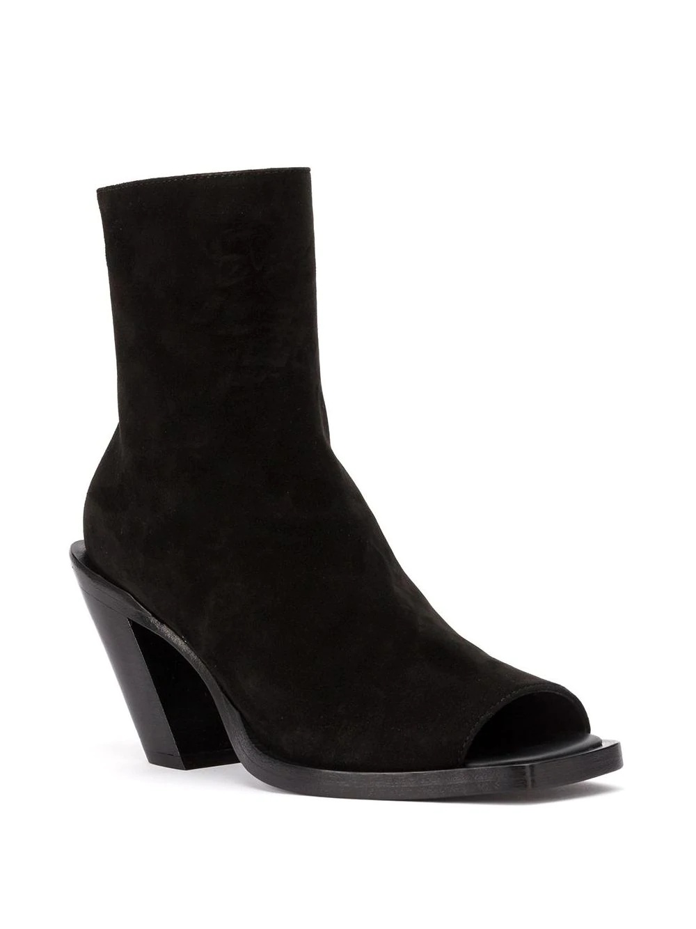 peep-toe ankle boots - 2