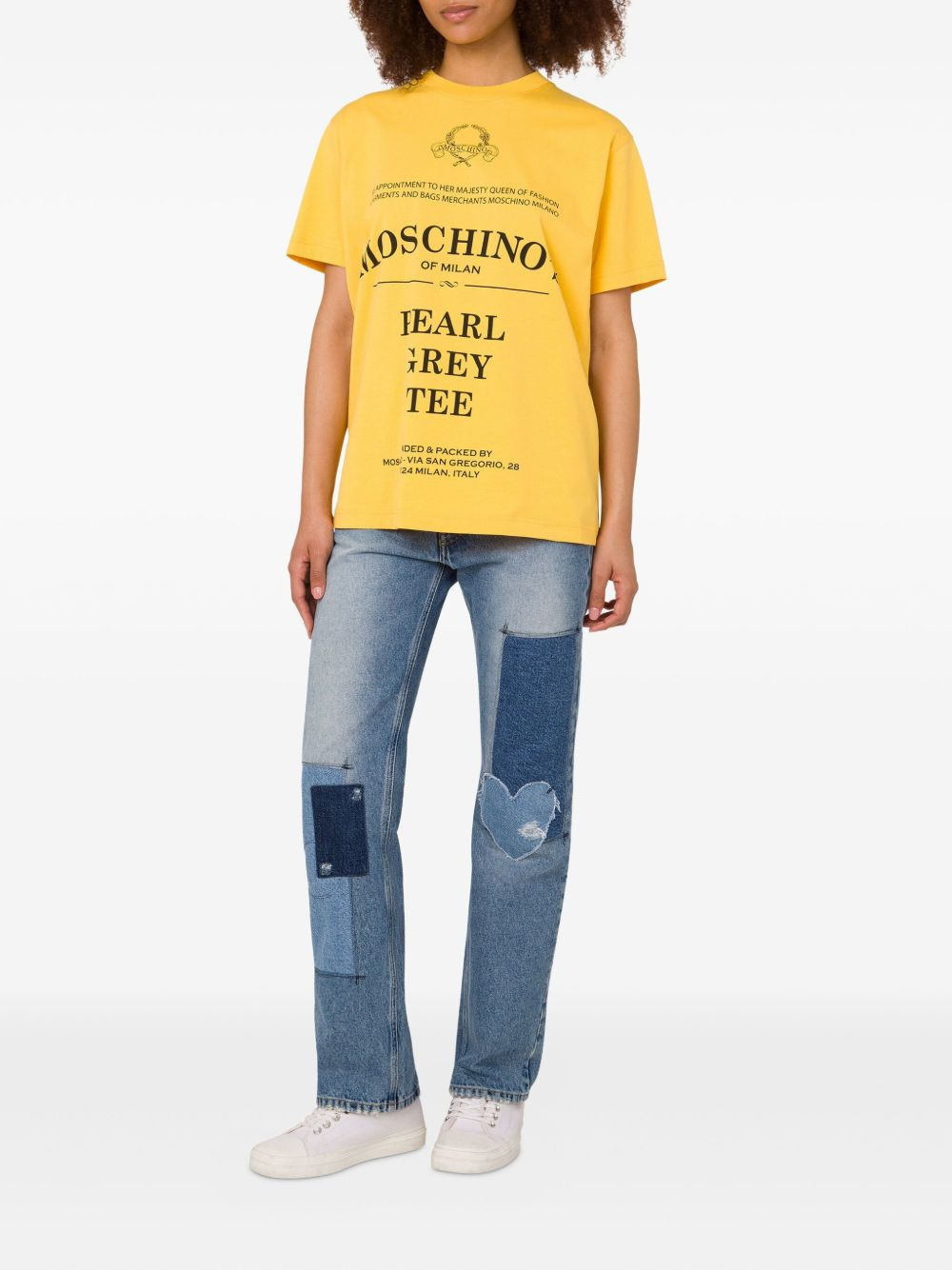printed jersey T-shirt - 2