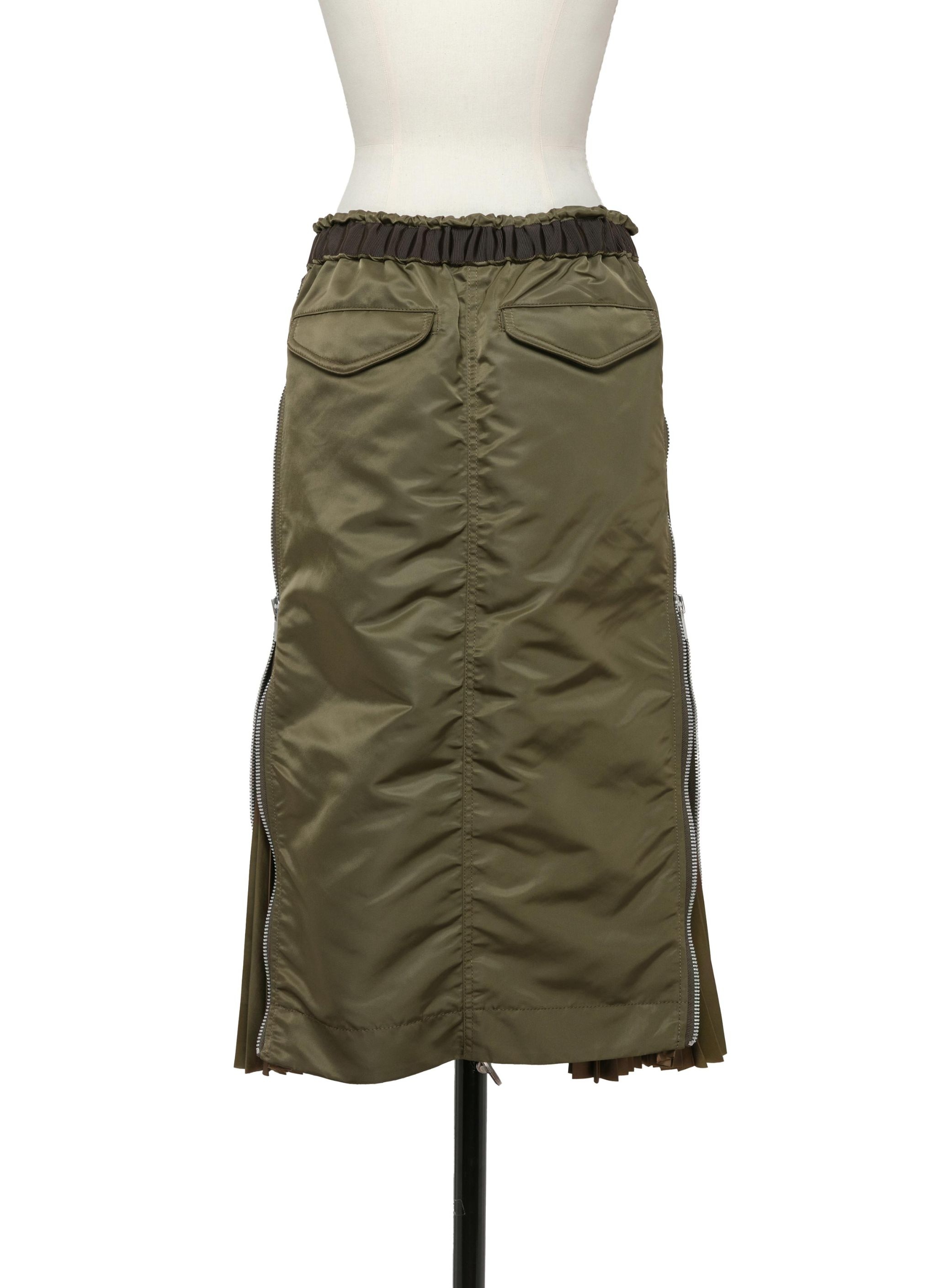 Nylon Twill Skirt - 5