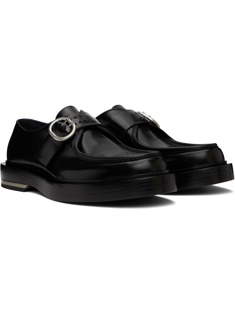 Black Leather Loafers 4