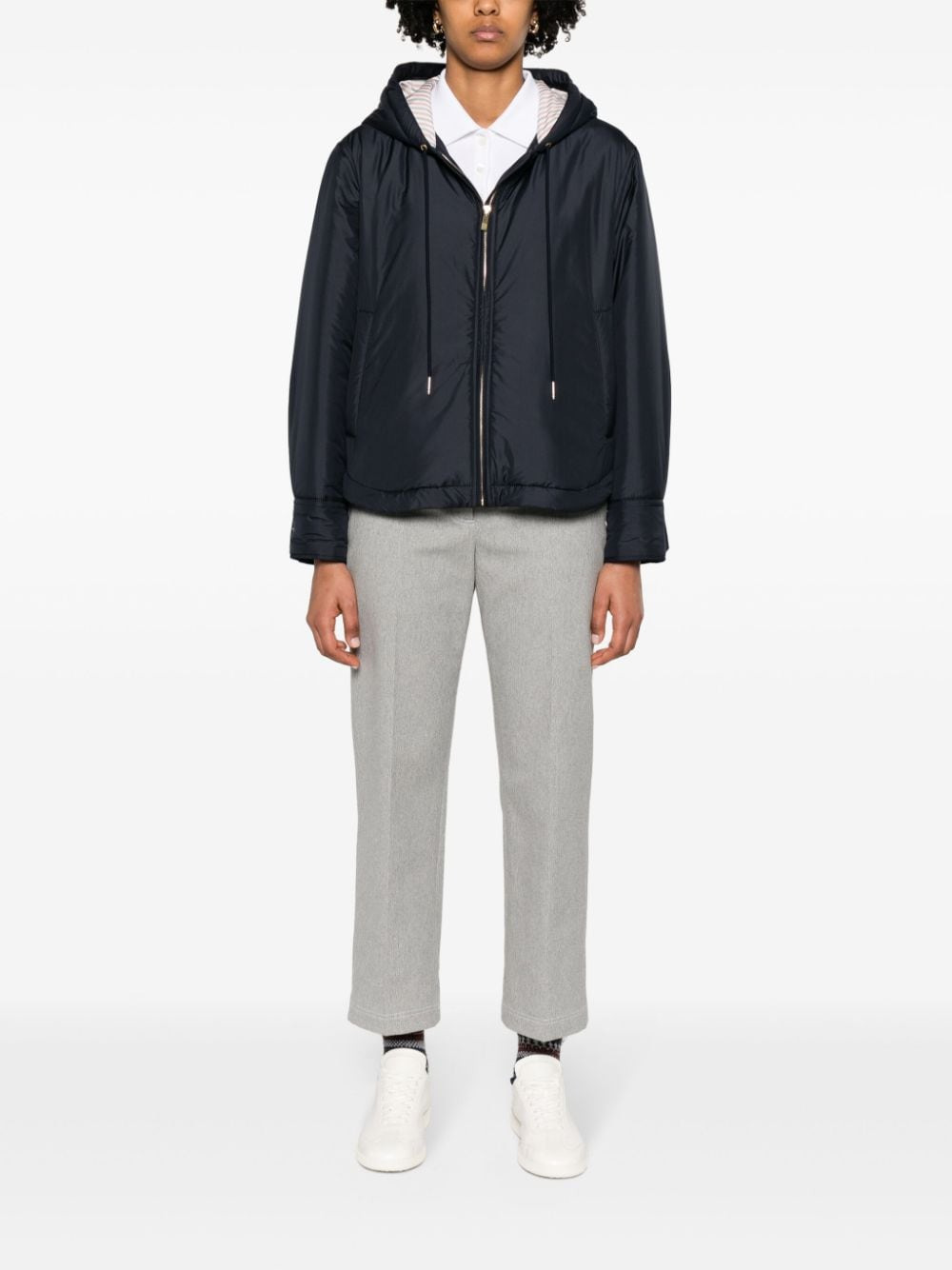 Thom Browne Women Jacket With Logo - 5