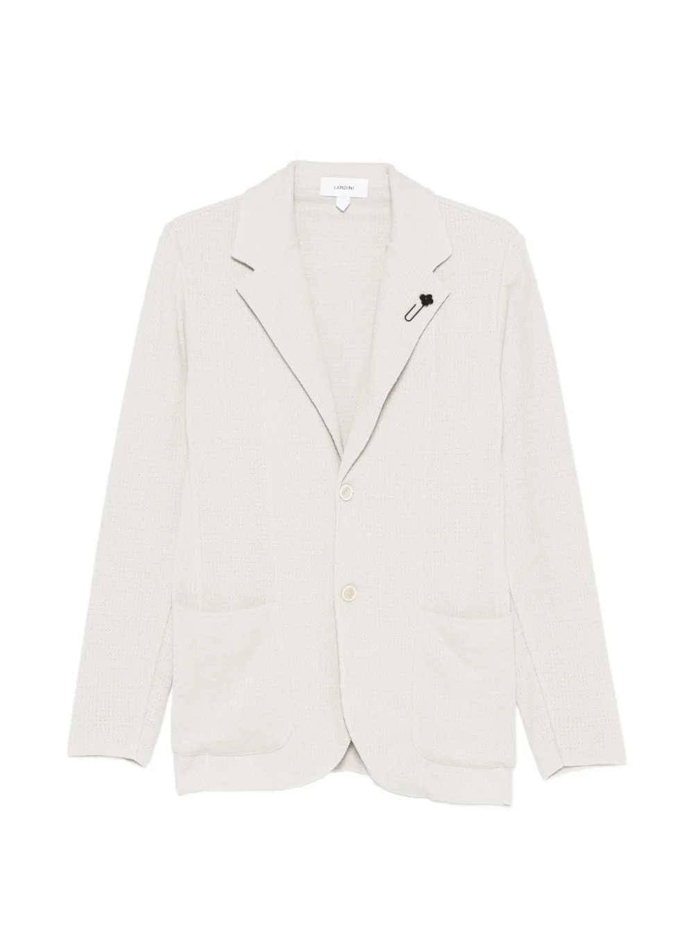notched patch pocket jacket - 1