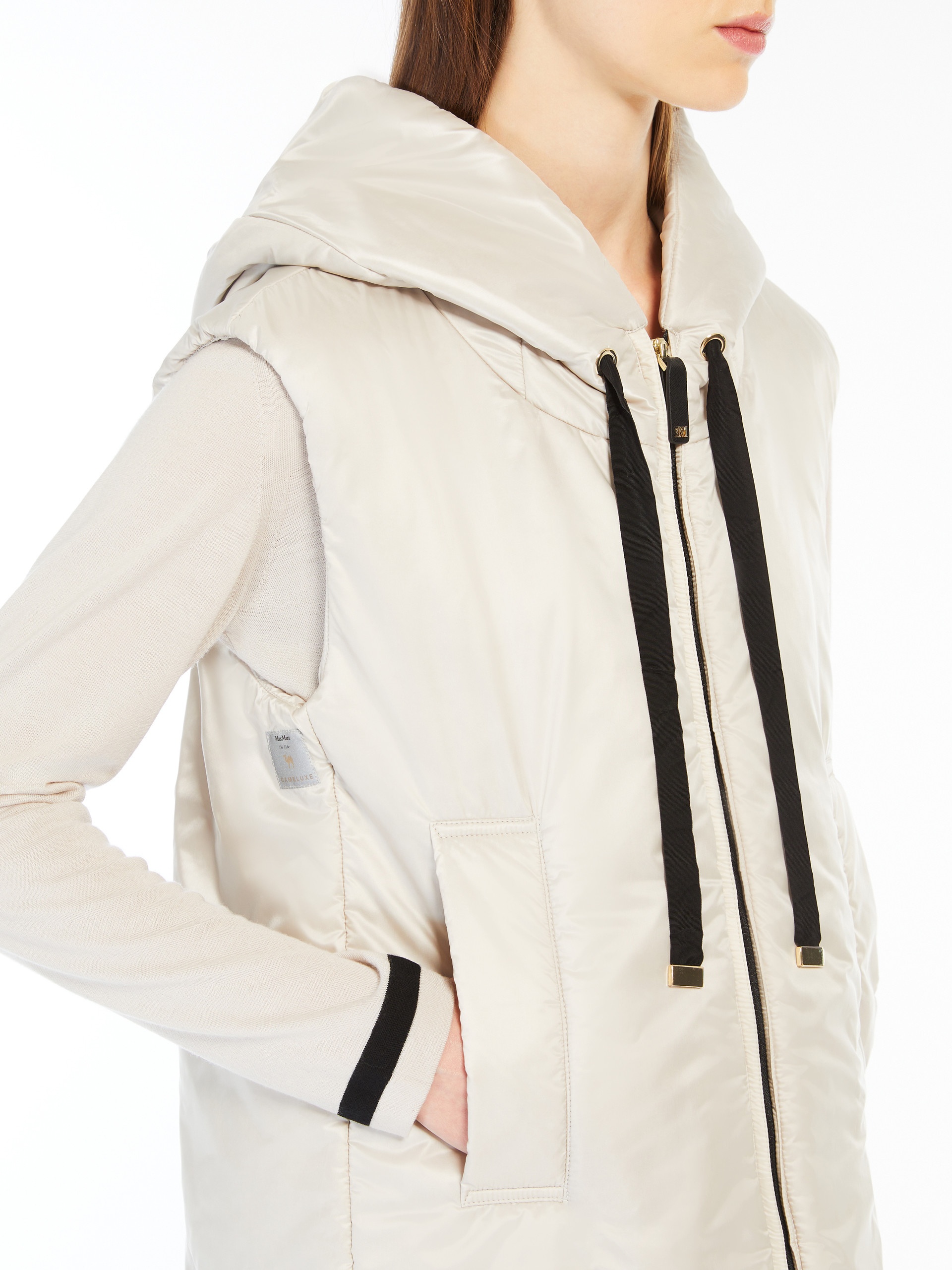 GREENGO Water-repellent technical canvas gilet - 5
