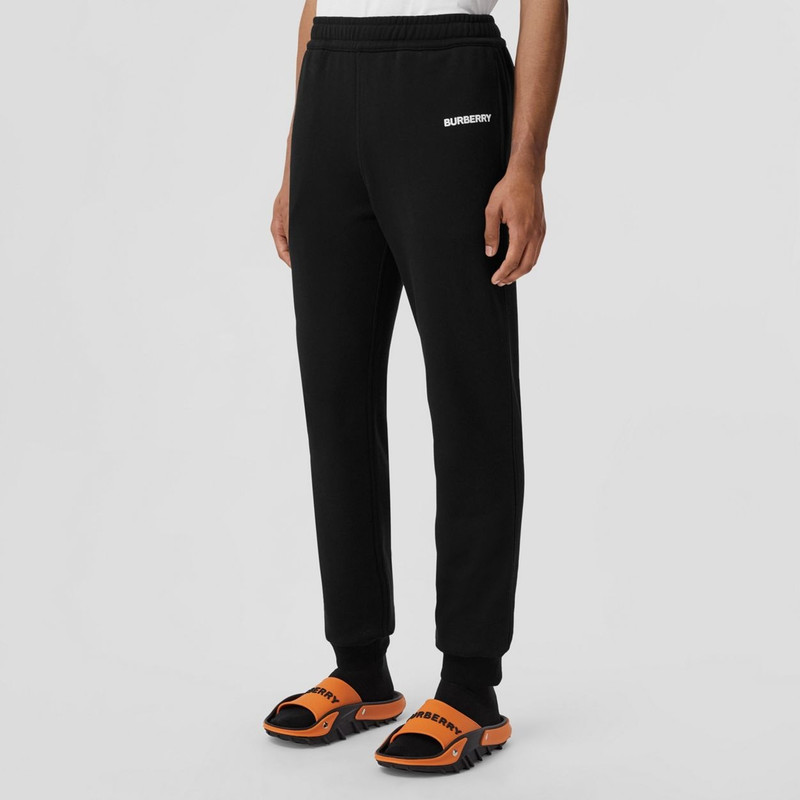 Logo Print Cotton Jogging Pants 5