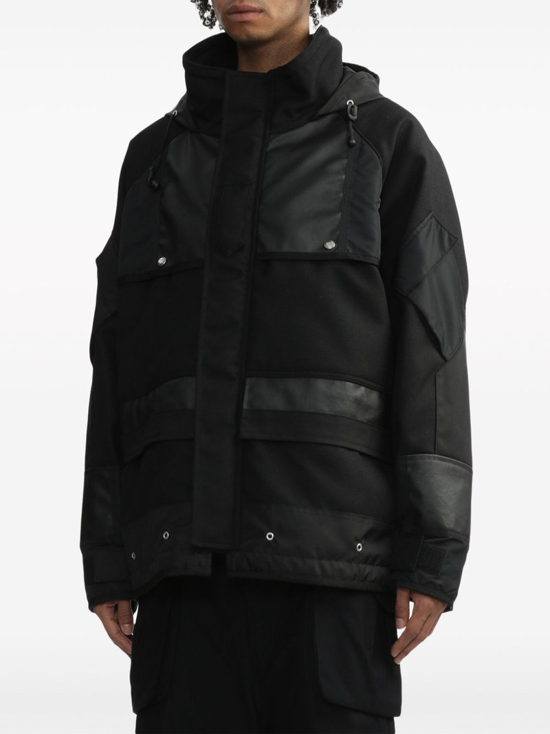 logo-print hooded jacket 3