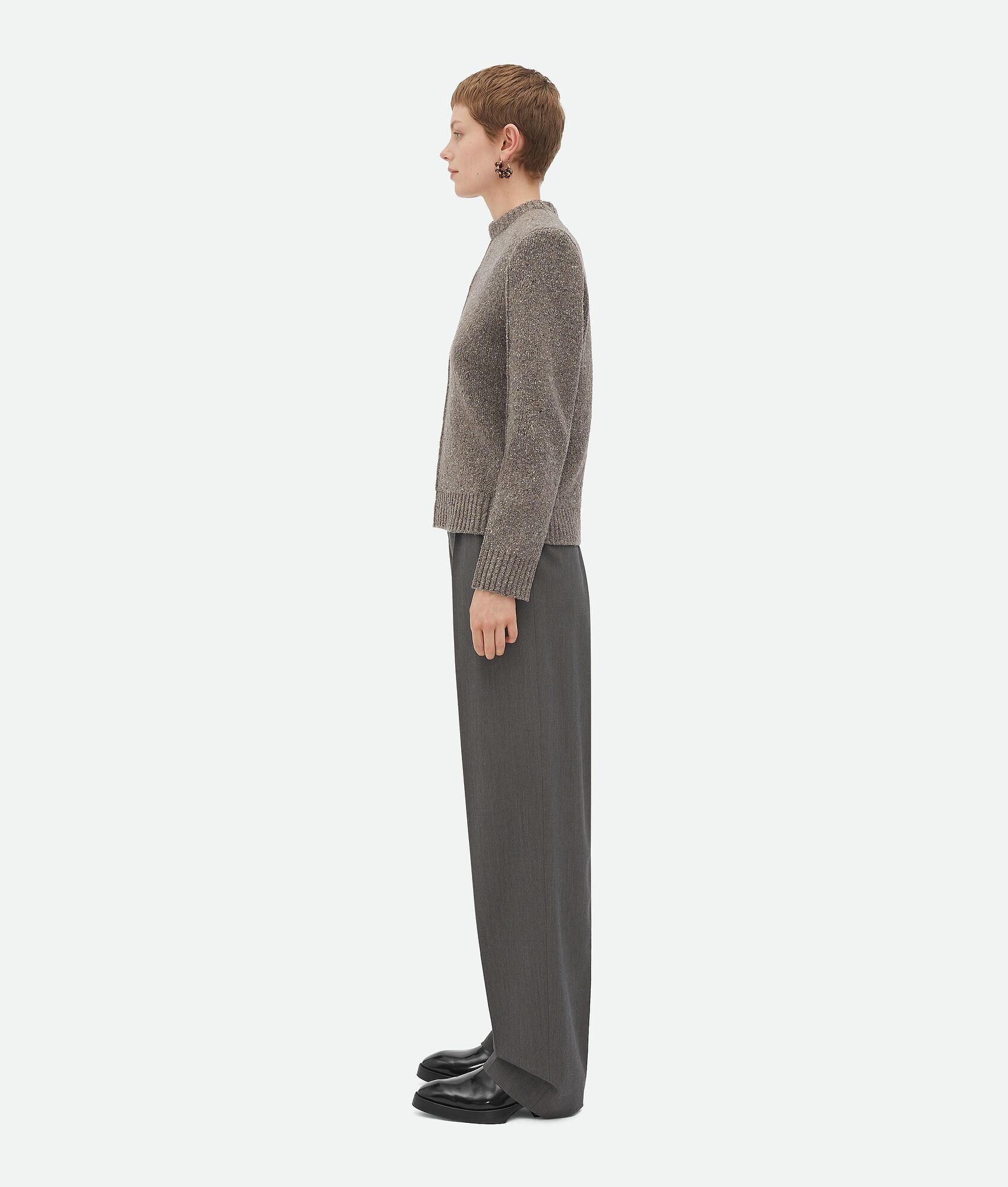 Wool Tailored Jumper - 2