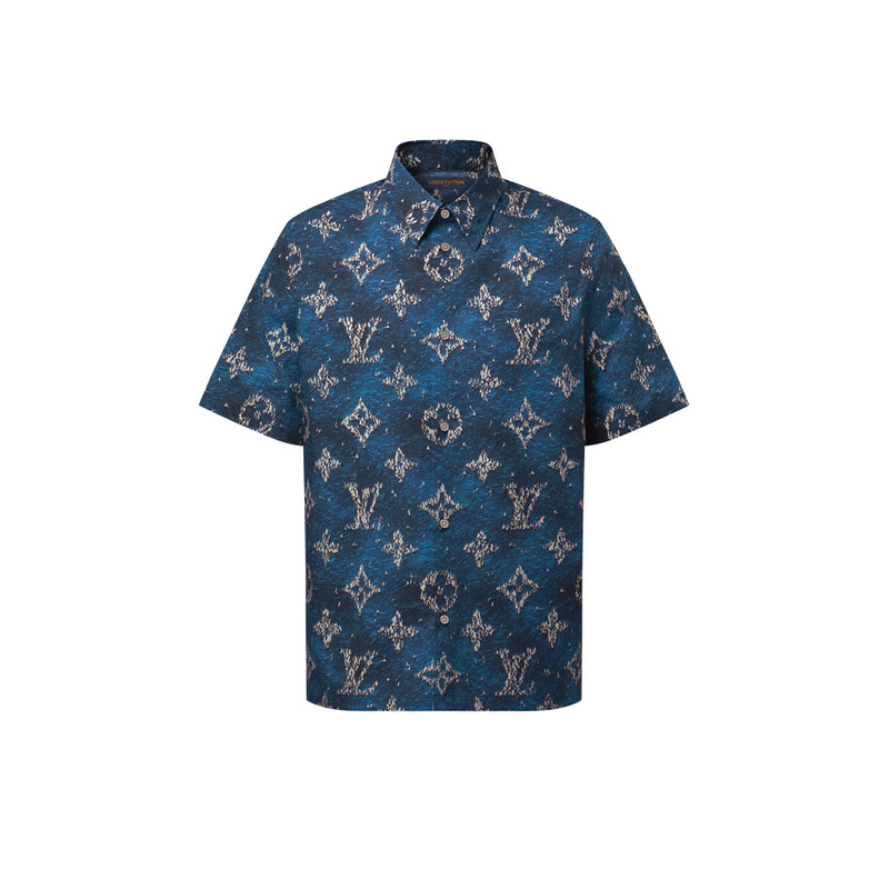 Printed Monogram Short-Sleeved Shirt 1