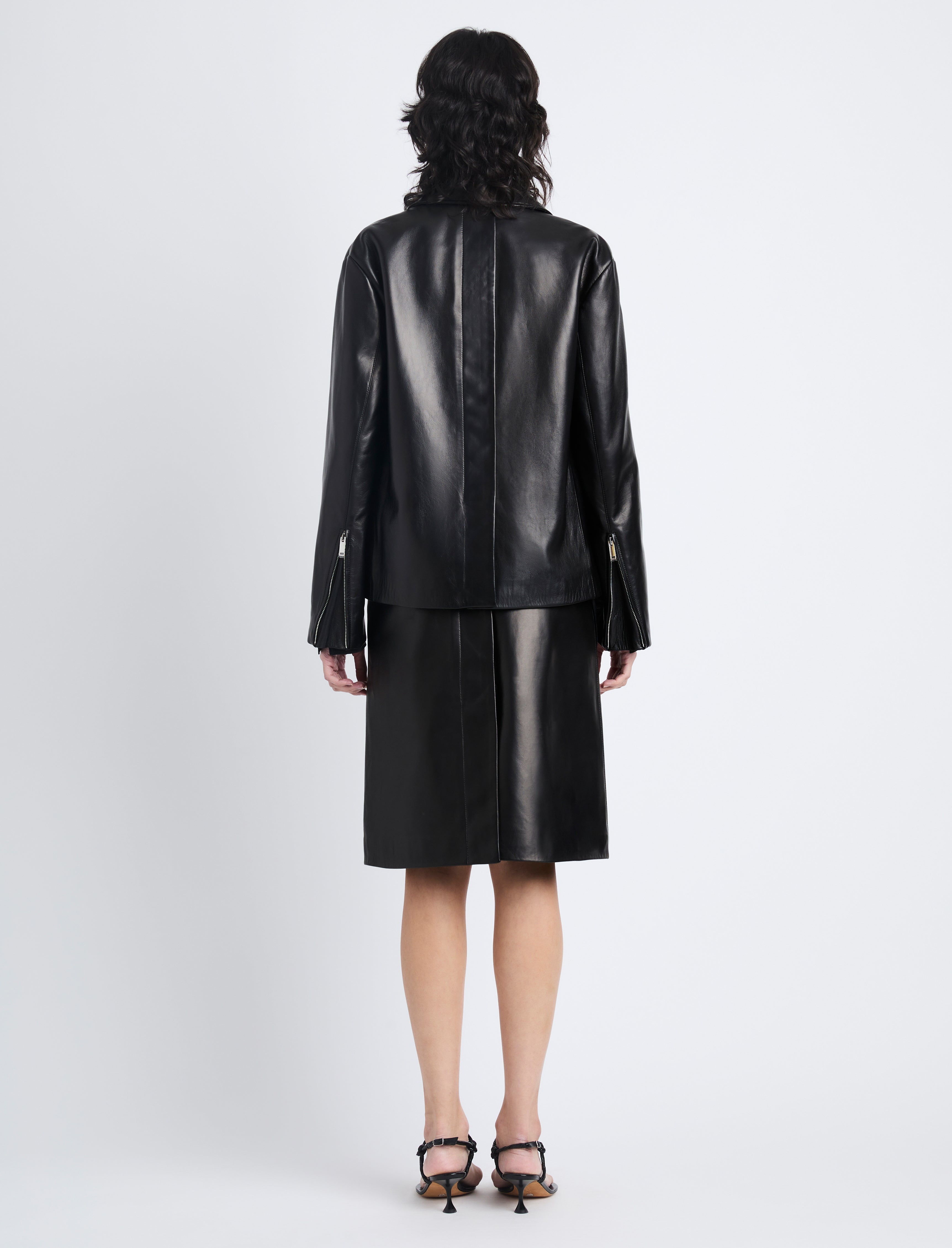 Roos Jacket in Leather - 4