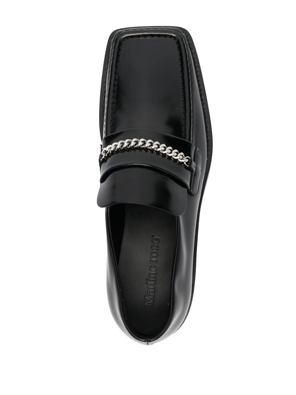 chain-detail loafers - 4