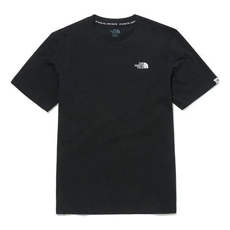 THE NORTH FACE Foundation 티셔츠 '블랙'NT7UM15J - 1