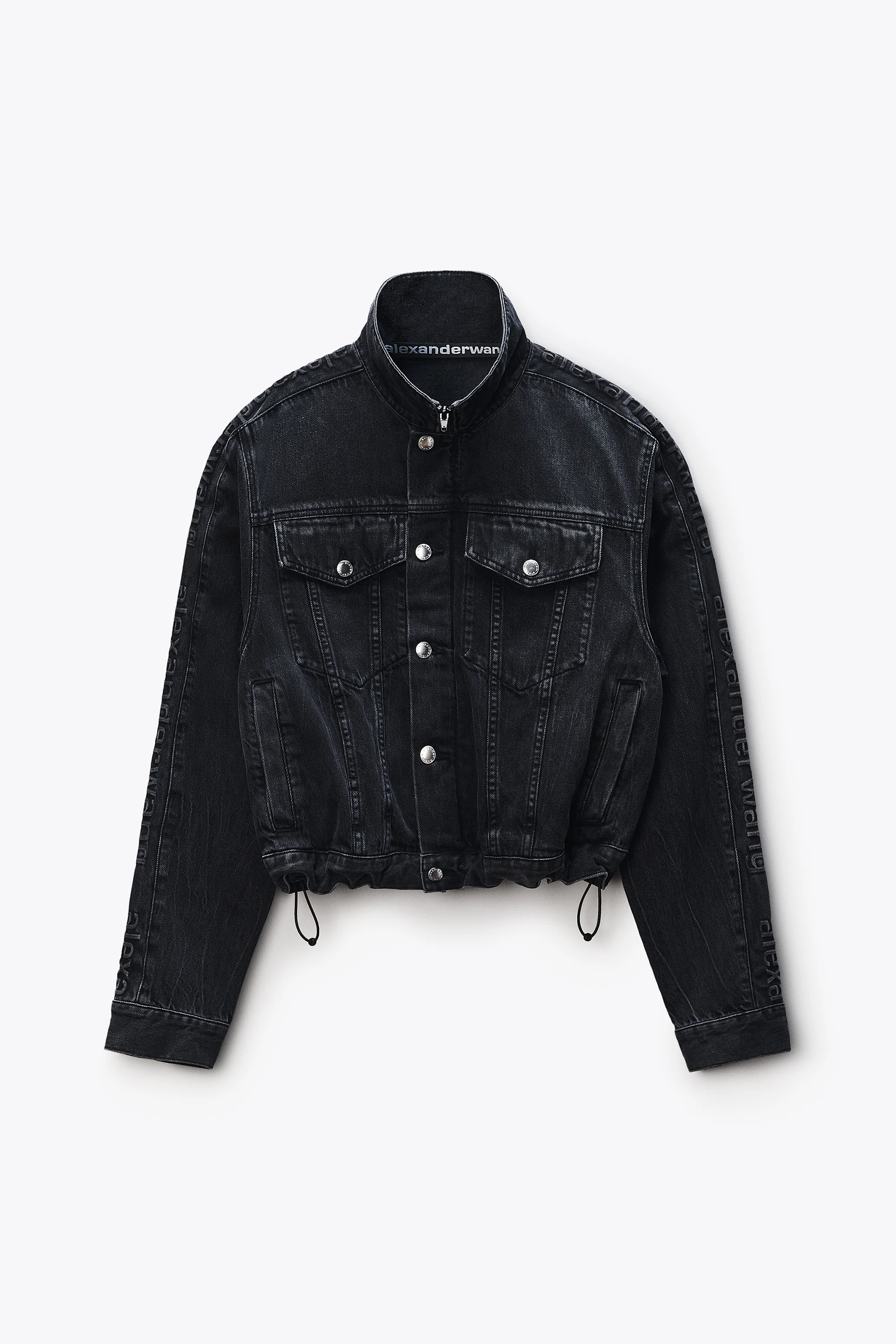 Denim Track Jacket - 1
