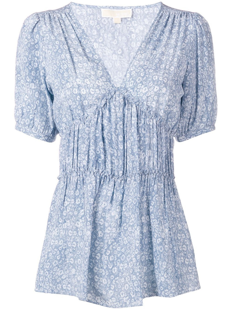 floral print blouse 1