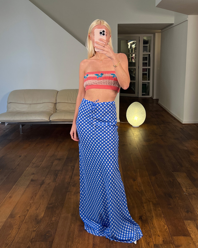 BERNADETTE Cropped Top Dahlia outlook